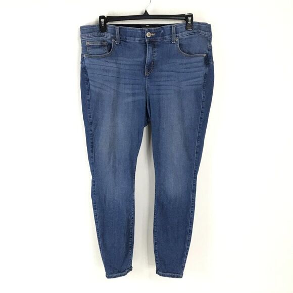 Torrid Bombshell Skinny Premium Stretch High Rise Jeans Women's Plus Size 20R - Picture 1 of 11